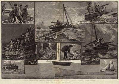 Nuestras industrias pesqueras, pesca de arenques de Charles J. Staniland